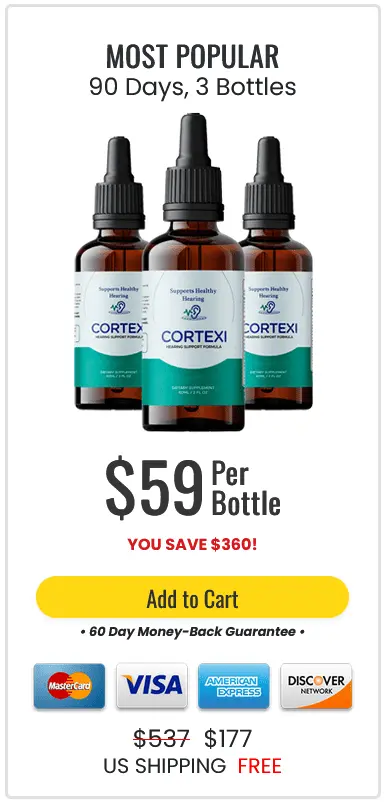 Cortexi-official  6 Bottle Most Popular Package